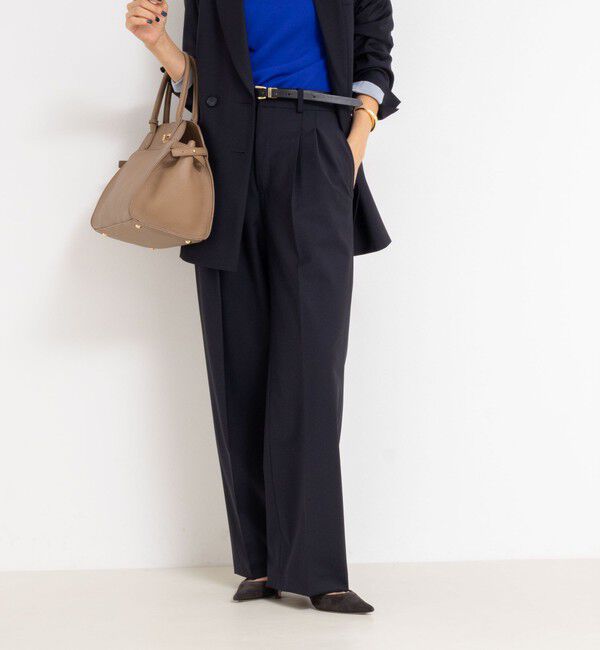 NOLLEY'S sophi「《セットアップ対応》ウォッシャブルサイロトロピカルワイドパンツ」|その他|