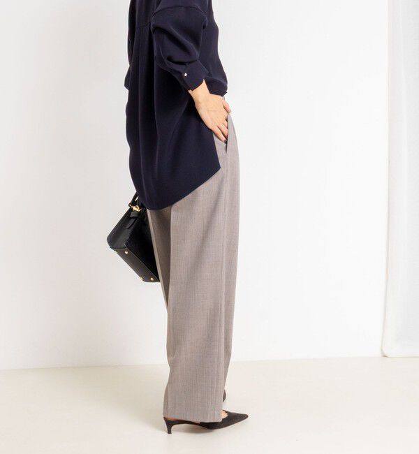 NOLLEY'S sophi「《セットアップ対応》ウォッシャブルサイロトロピカルワイドパンツ」|その他|