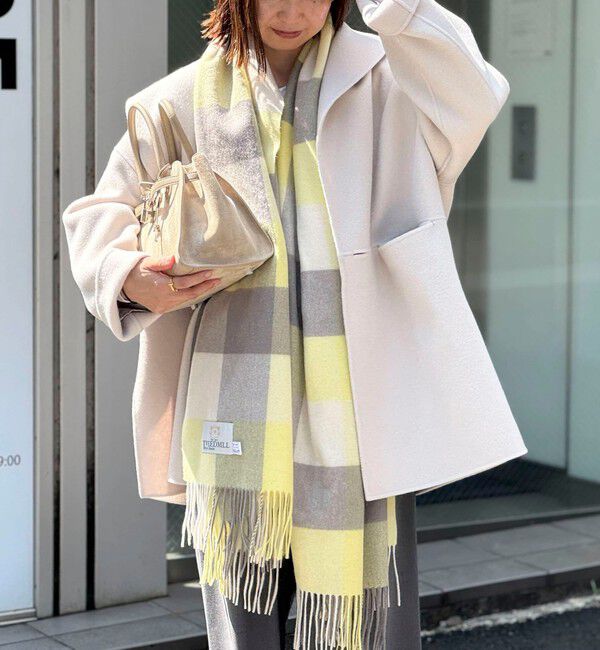 NOLLEY'S「【TWEEDMILL/ツィードミル】ラムズウールストール」|ストール|