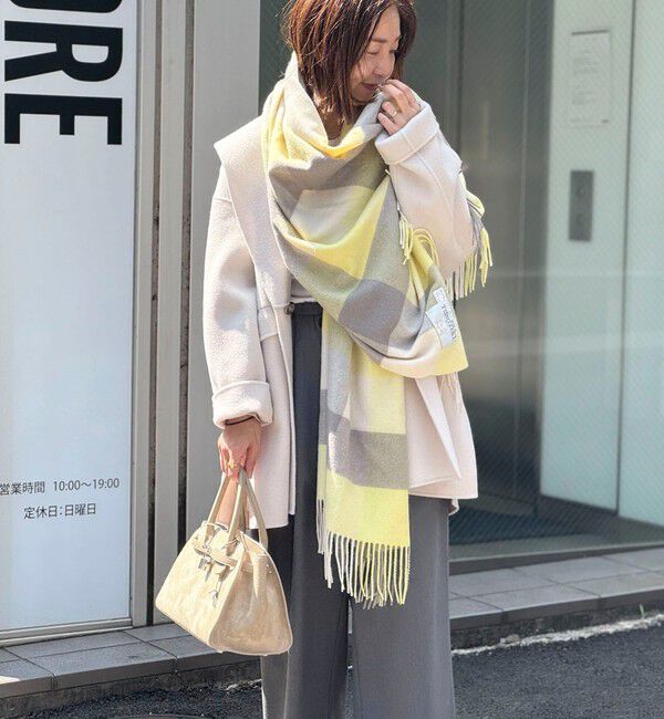 NOLLEY'S「【TWEEDMILL/ツィードミル】ラムズウールストール」|ストール|