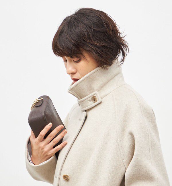 NOLLEY'S sophi「ステンカラー2WAYハーフコート」|ステンカラーコート|