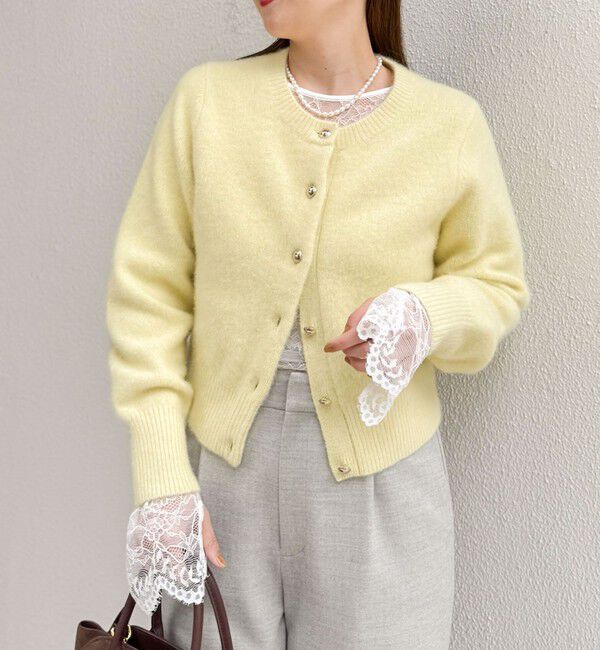 NOLLEY'S sophi「ウォッシャブルラッセルレースＴブラウス」|シャツ・ブラウス|