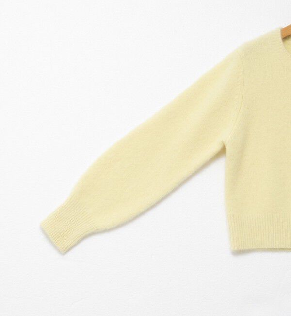 NOLLEY'S sophi「ヘアリーメタル釦クルーネックカーディガン」|カーディガン|