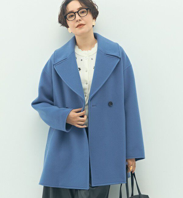 NOLLEY'S「【一部WEB限定アイテム】SP140リバーコート起毛メルトン仕上げ」|その他|