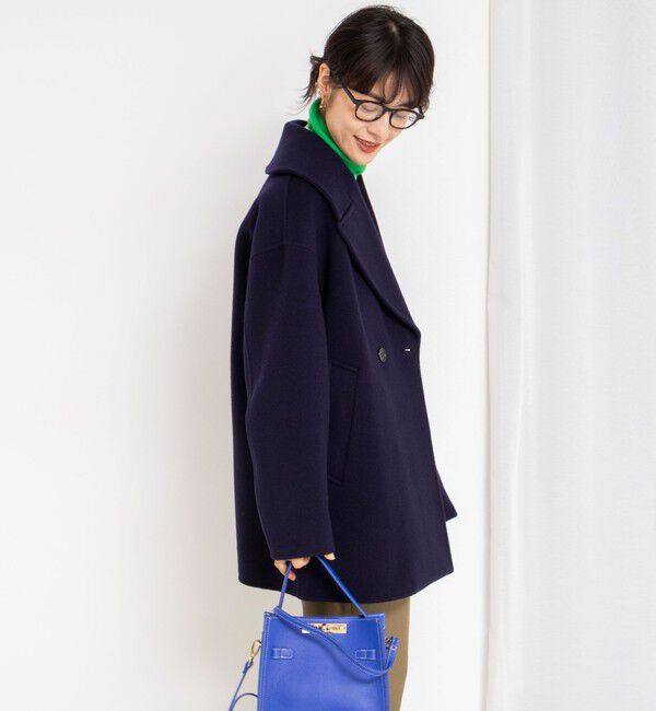 NOLLEY'S「【一部WEB限定アイテム】SP140リバーコート起毛メルトン仕上げ」|その他|