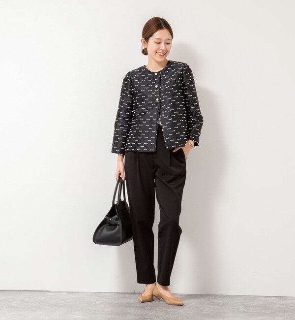 NOLLEY'S「ウォッシャブル裏起毛イージーテーパードパンツ」|その他|