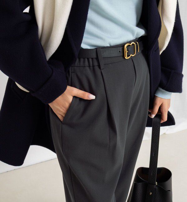 NOLLEY'S「ウォッシャブル裏起毛イージーテーパードパンツ」|その他|