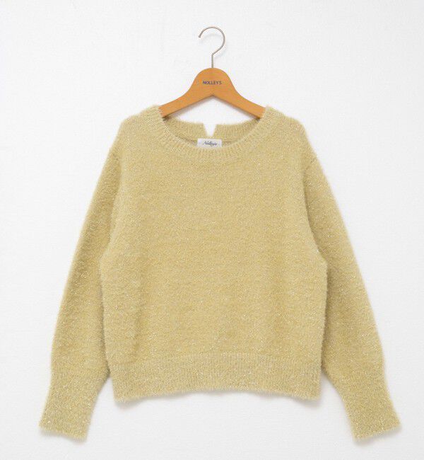 NOLLEY'S「《手洗い可能》ラメシャギープルオーバー」|ニット・セーター|