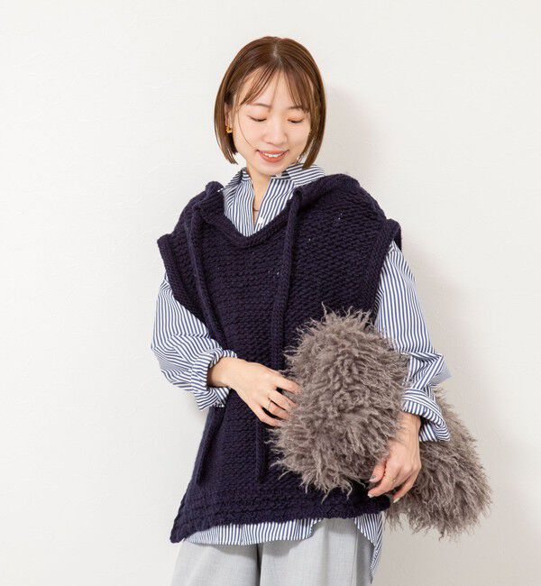 NOLLEY'S「【enrica/エンリカ】ソフトタッチニットトップス」|ベスト・ジレ|