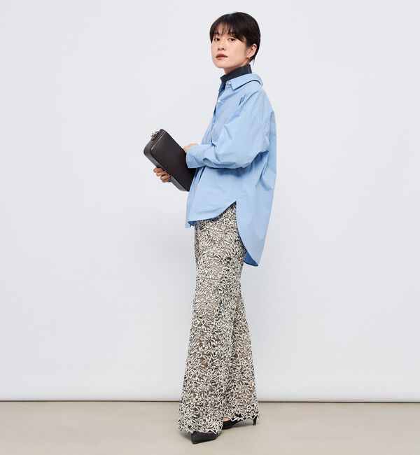 NOLLEY'S sophi「モールレースセミフレアパンツ」|その他|