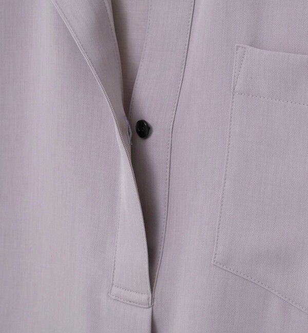 NOLLEY'S sophi「ウォッシャブルツイルロングシャツワンピース」|ワンピース|