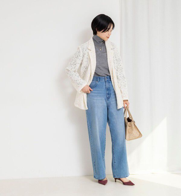 NOLLEY'S sophi「モールレースジャケット」|テーラードジャケット|