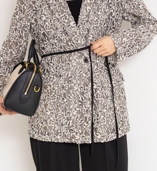 NOLLEY'S sophi「モールレースジャケット」|テーラードジャケット|