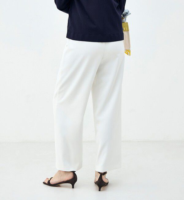 NOLLEY'S「《セットアップ対応》ウォッシャブルイージーツイルセミワイドパンツ」|その他|