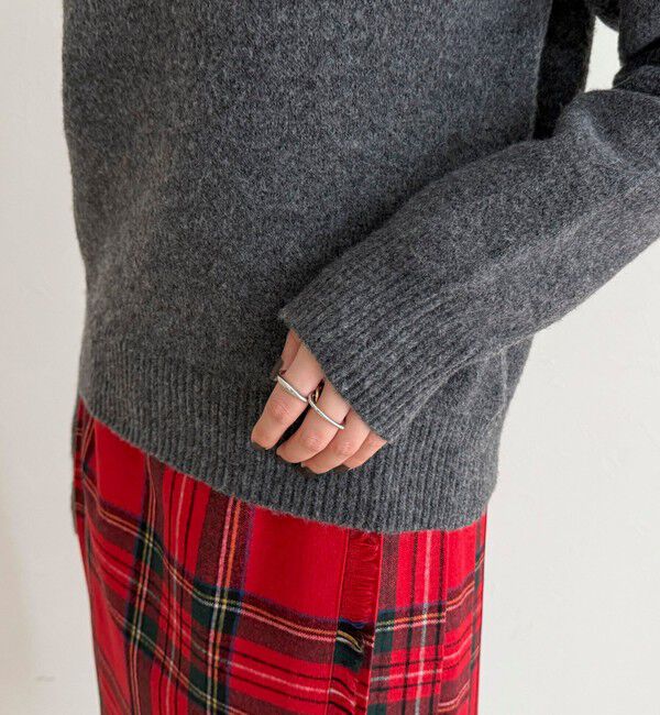 fredy emue「ポロ衿ニットプルオーバー」|ニット・セーター|