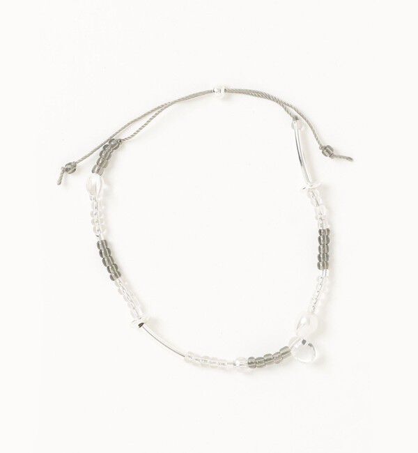 fredy emue「ストリングアジャストビーズブレス」|ブレスレット・バングル|