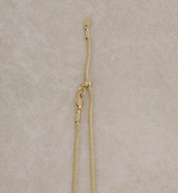 fredy emue「クリアトップスネイクチェーン」|ネックレス|