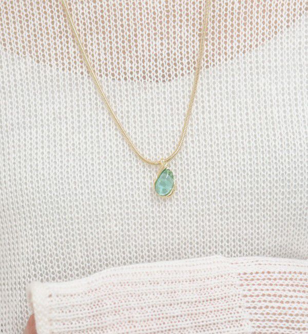 fredy emue「クリアトップスネイクチェーン」|ネックレス|