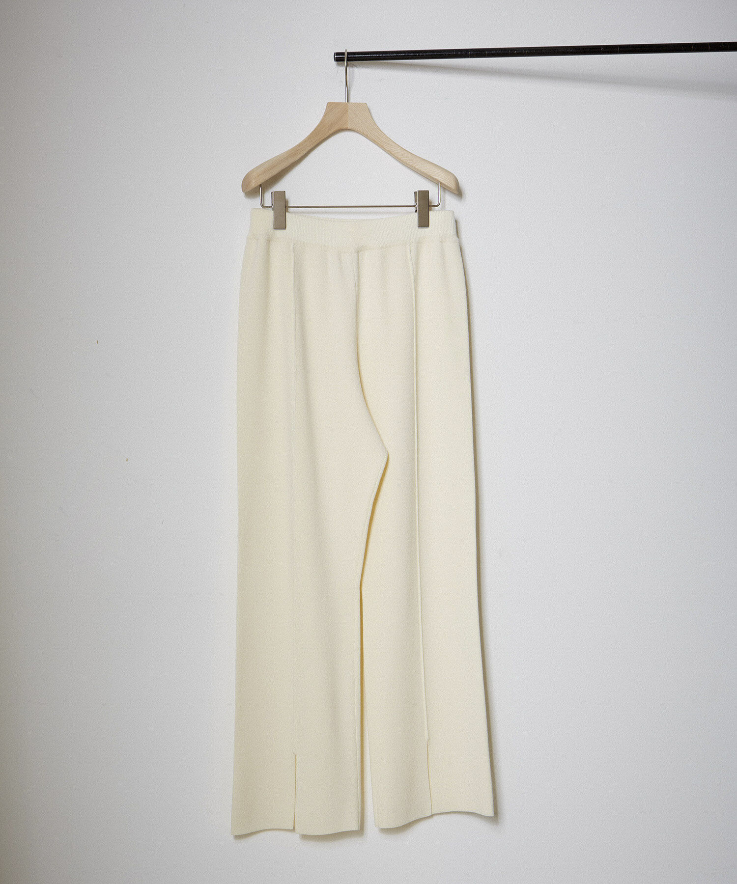 SALON adam et rope'「スウェットライクストレートイージーニットパンツ【セットアップ対応・洗える】」|その他|