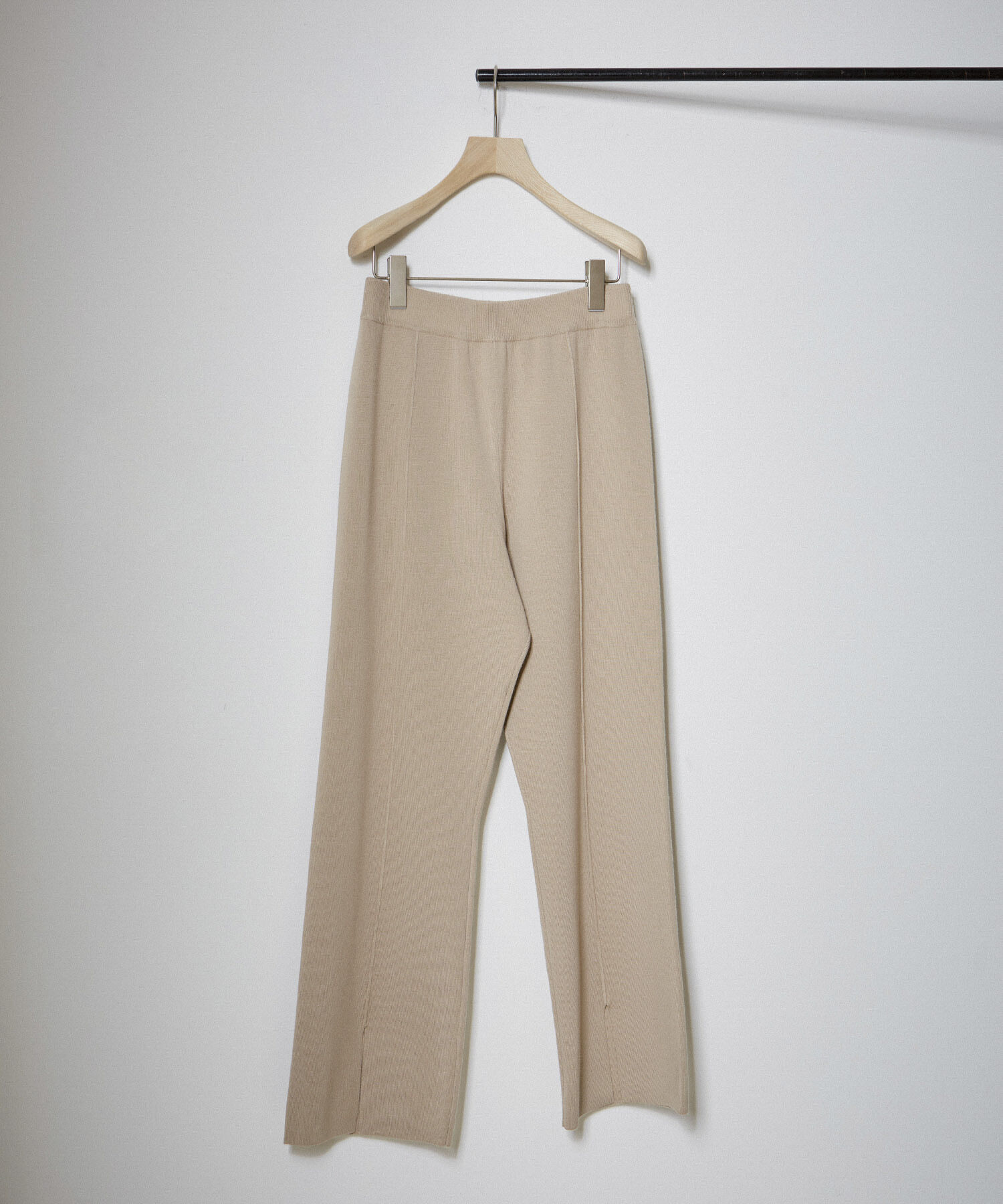 SALON adam et rope'「スウェットライクストレートイージーニットパンツ【セットアップ対応・洗える】」|その他|