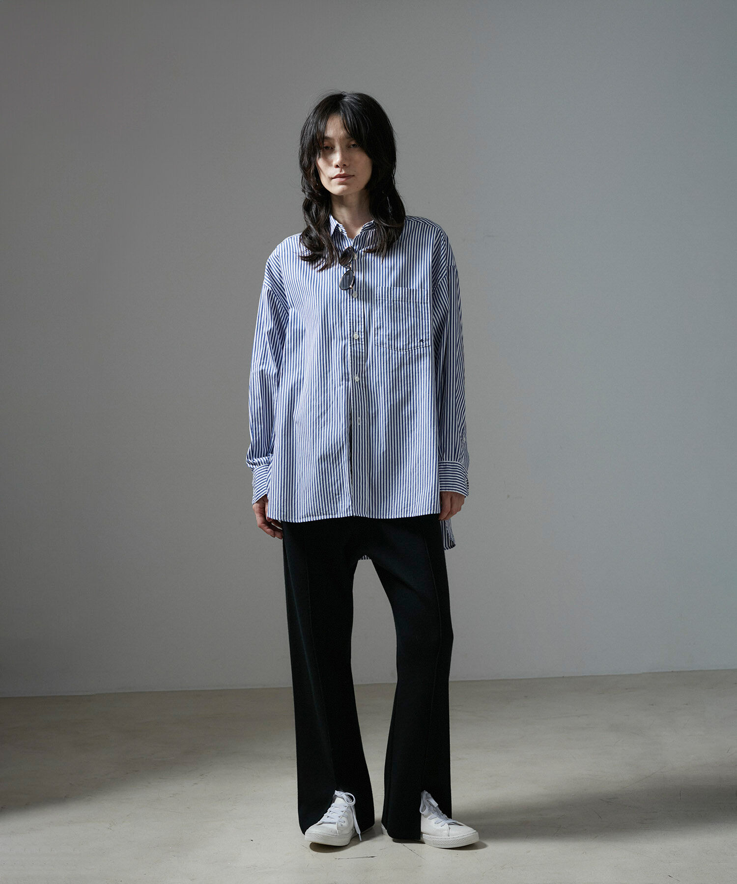 SALON adam et rope'「スウェットライクストレートイージーニットパンツ【セットアップ対応・洗える】」|その他|