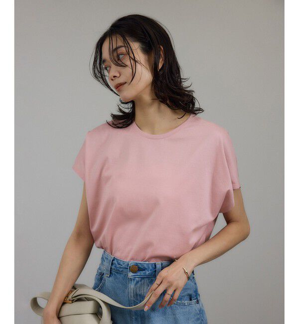 SALON adam et rope'「プリマベールリラックスドルマンスリーブプルオーバー［UVケア・洗濯耐久］」|Tシャツ・カットソー|