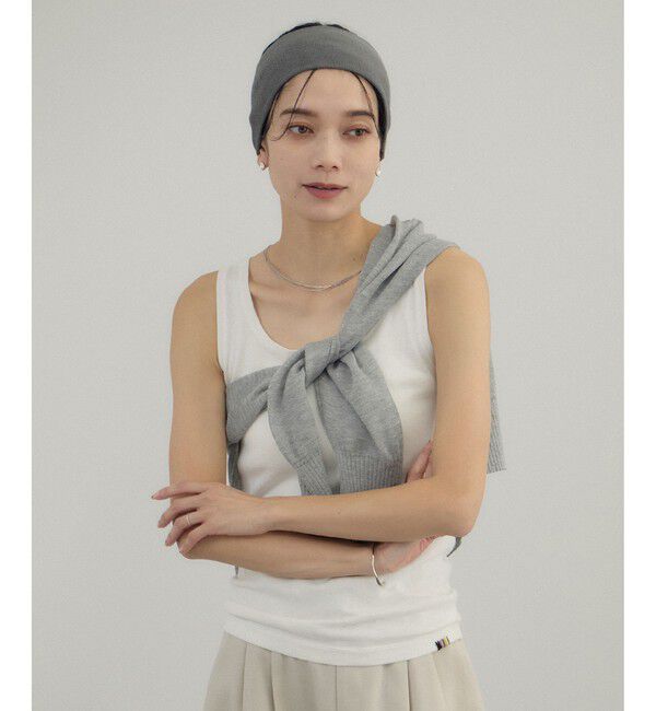 SALON adam et rope'「【J'aDoRe・店舗限定】【extreme cashmere（エクストリーム・カシミア）】claudia ニットタンク」|タンクトップ|