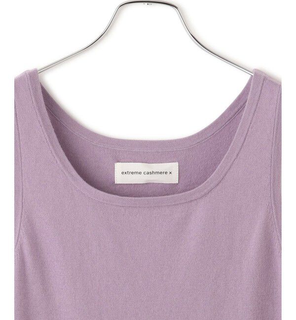 SALON adam et rope'「【J'aDoRe・店舗限定】【extreme cashmere（エクストリーム・カシミア）】claudia ニットタンク」|タンクトップ|