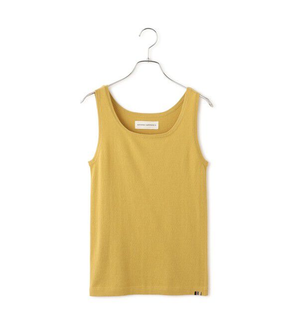SALON adam et rope'「【J'aDoRe・店舗限定】【extreme cashmere（エクストリーム・カシミア）】claudia ニットタンク」|タンクトップ|カラシ系(87)
