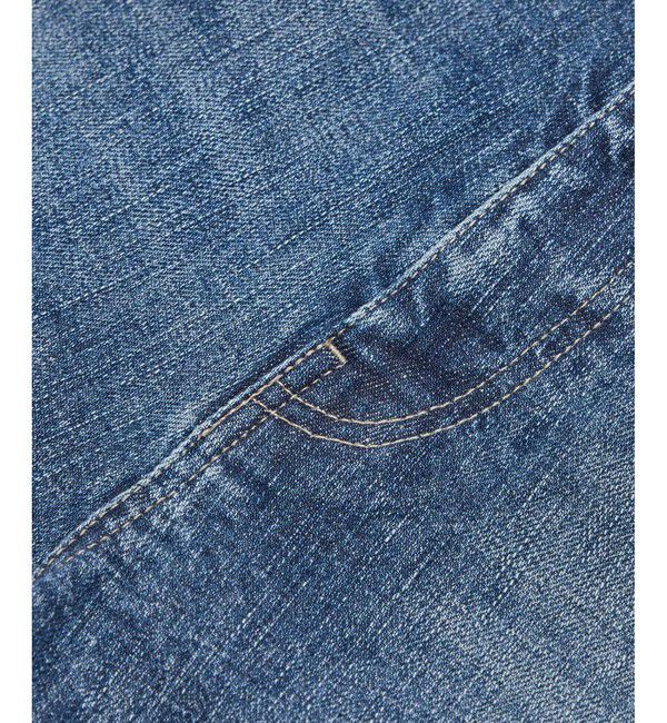 ROPE「ストレッチデニムストレートパンツ」|デニム|