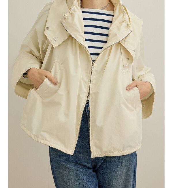 ROPE「シルク混タフタギャザーマウンテンパーカー/イージーケア」|その他|