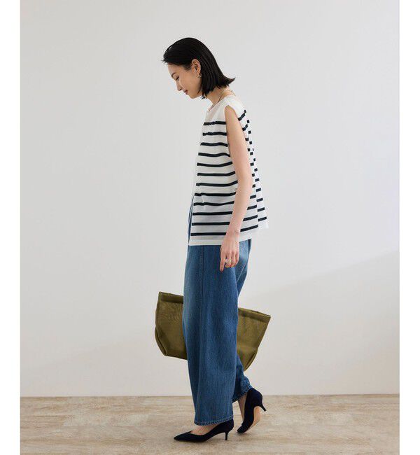 ROPE「シャイニー2WAYリボンブラウス/洗える」|シャツ・ブラウス|