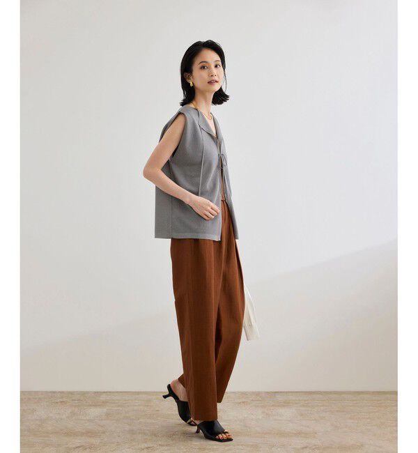 ROPE「シャイニー2WAYリボンブラウス/洗える」|シャツ・ブラウス|