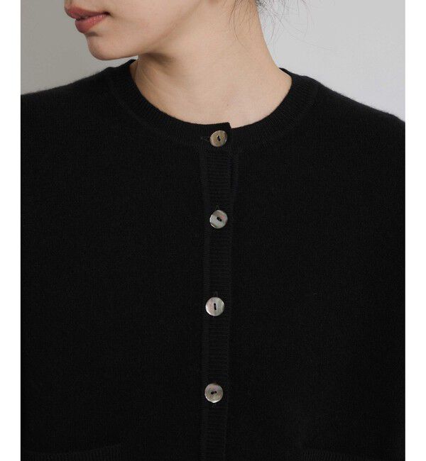 ROPE「【一部WEB限定】ウールカシミヤ ブレンドニットカーディガン/イージーケア」|カーディガン|