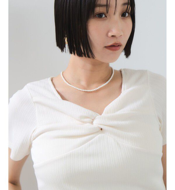 VIS「ツイストテレコカットソー」|Tシャツ・カットソー|
