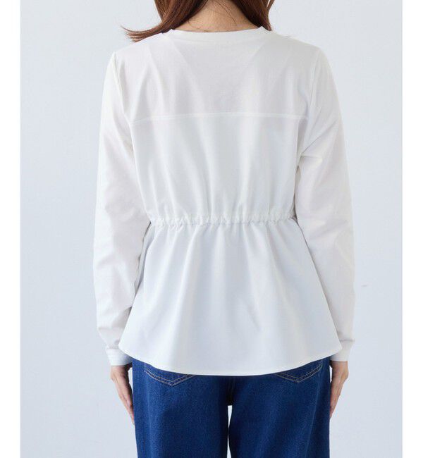 VIS「【WEB限定】ビスチェドッキングペプラムロングスリーブTシャツ」|Tシャツ・カットソー|