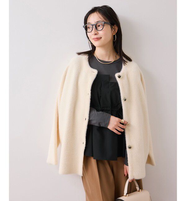 VIS「【WEB限定】ビスチェドッキングペプラムロングスリーブTシャツ」|Tシャツ・カットソー|