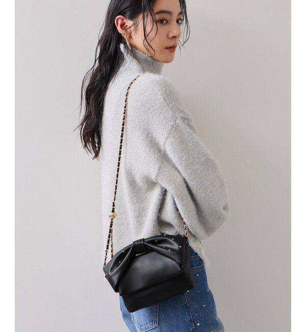 VIS「リボンハンドルチェーンショルダーバッグ/2WAY」|ショルダー・メッセンジャー|