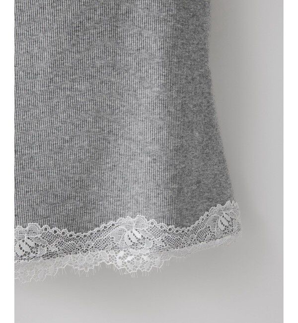 VIS「カップ付きレーステレコキャミソール」|キャミソール|