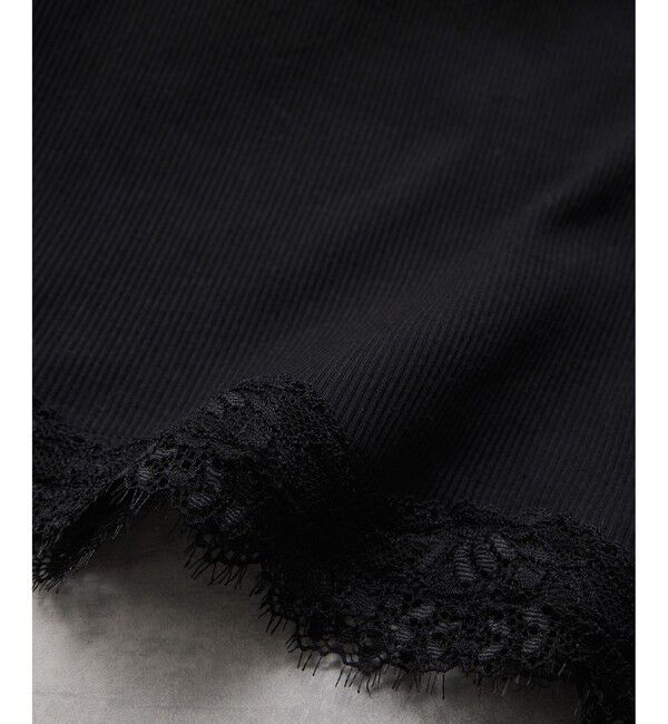 VIS「カップ付きレーステレコキャミソール」|キャミソール|