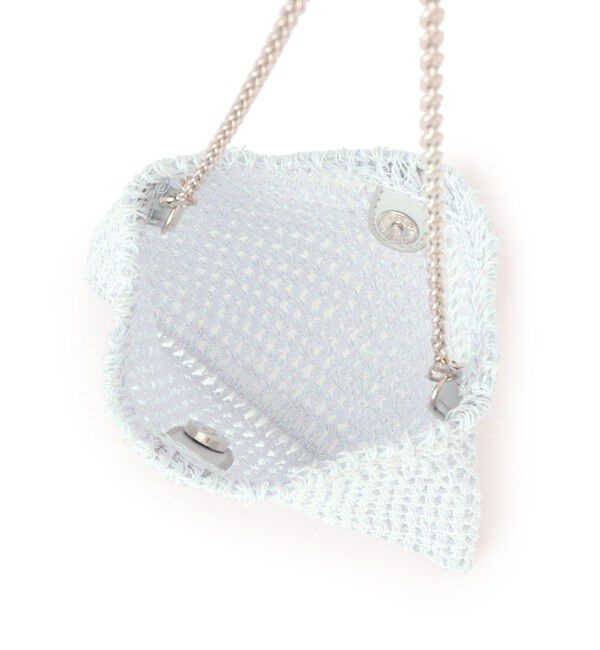 ROPE PICNIC PASSAGE「メタリックヤーンミニチェーンショルダーバッグ」|ショルダー・メッセンジャー|