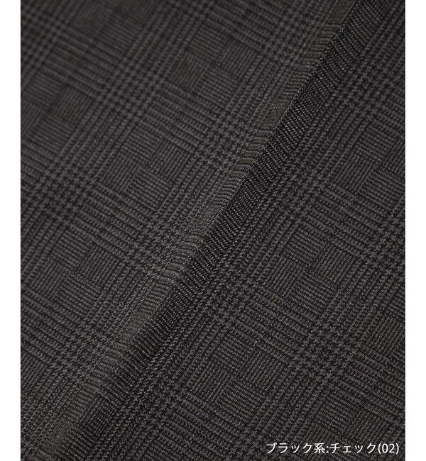 Rope&rsquo;Picnic「【低身長・小柄さんサイズ】レディハンサムシリーズ ウールライクウエストタックセミワイドパンツ」|スラックス|