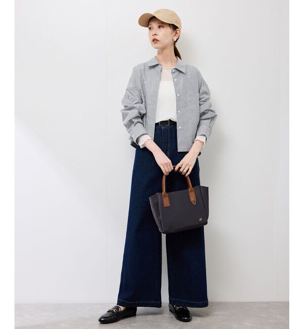 Rope&rsquo;Picnic「ベーシッククロップドシャツ/イージーケア」|シャツ・ブラウス|