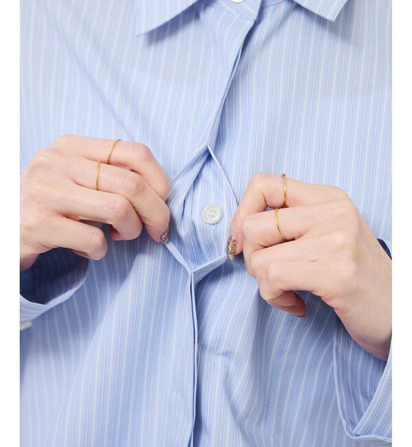 Rope&rsquo;Picnic「ベーシッククロップドシャツ/イージーケア」|シャツ・ブラウス|