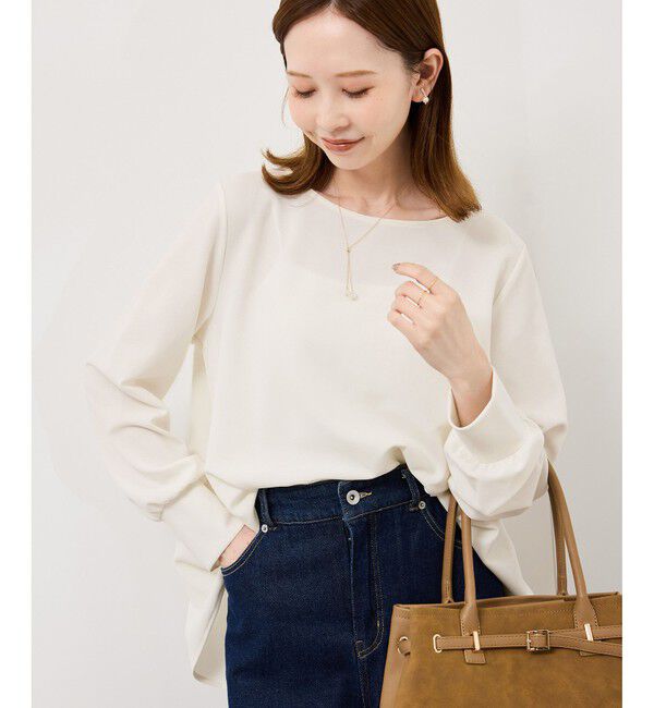 Rope&rsquo;Picnic「エアリーカットジョーゼットトップス」|Tシャツ・カットソー|キナリ(16)