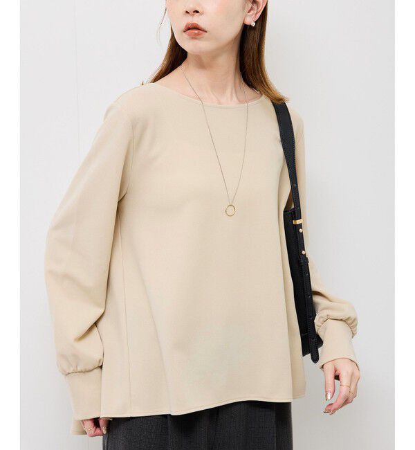 Rope&rsquo;Picnic「エアリーカットジョーゼットトップス」|Tシャツ・カットソー|