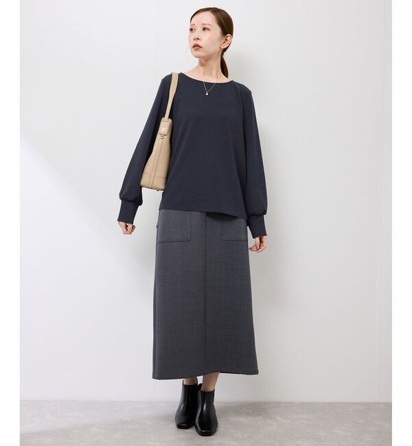 Rope&rsquo;Picnic「エアリーカットジョーゼットトップス」|Tシャツ・カットソー|