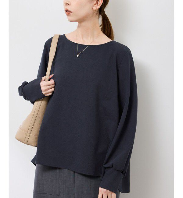 Rope&rsquo;Picnic「エアリーカットジョーゼットトップス」|Tシャツ・カットソー|