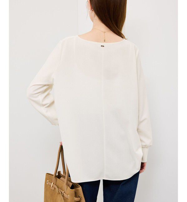 Rope&rsquo;Picnic「エアリーカットジョーゼットトップス」|Tシャツ・カットソー|