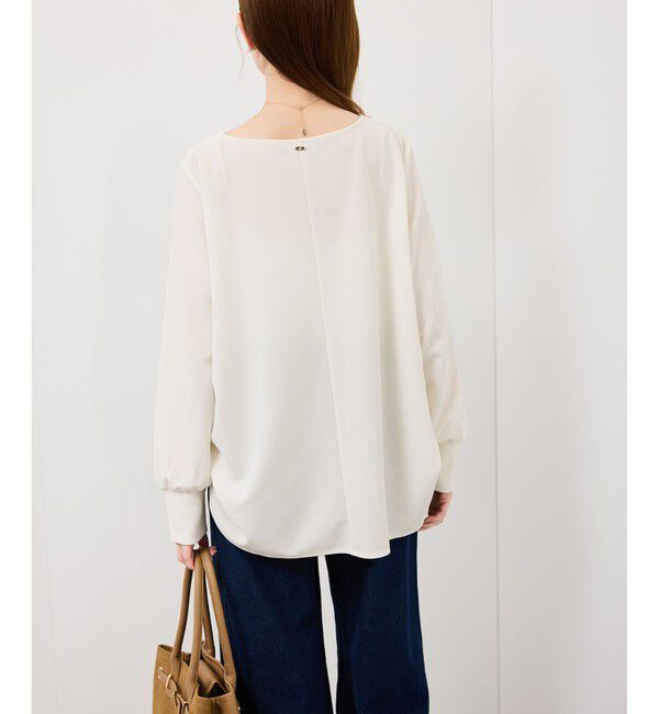 Rope&rsquo;Picnic「エアリーカットジョーゼットトップス」|Tシャツ・カットソー|